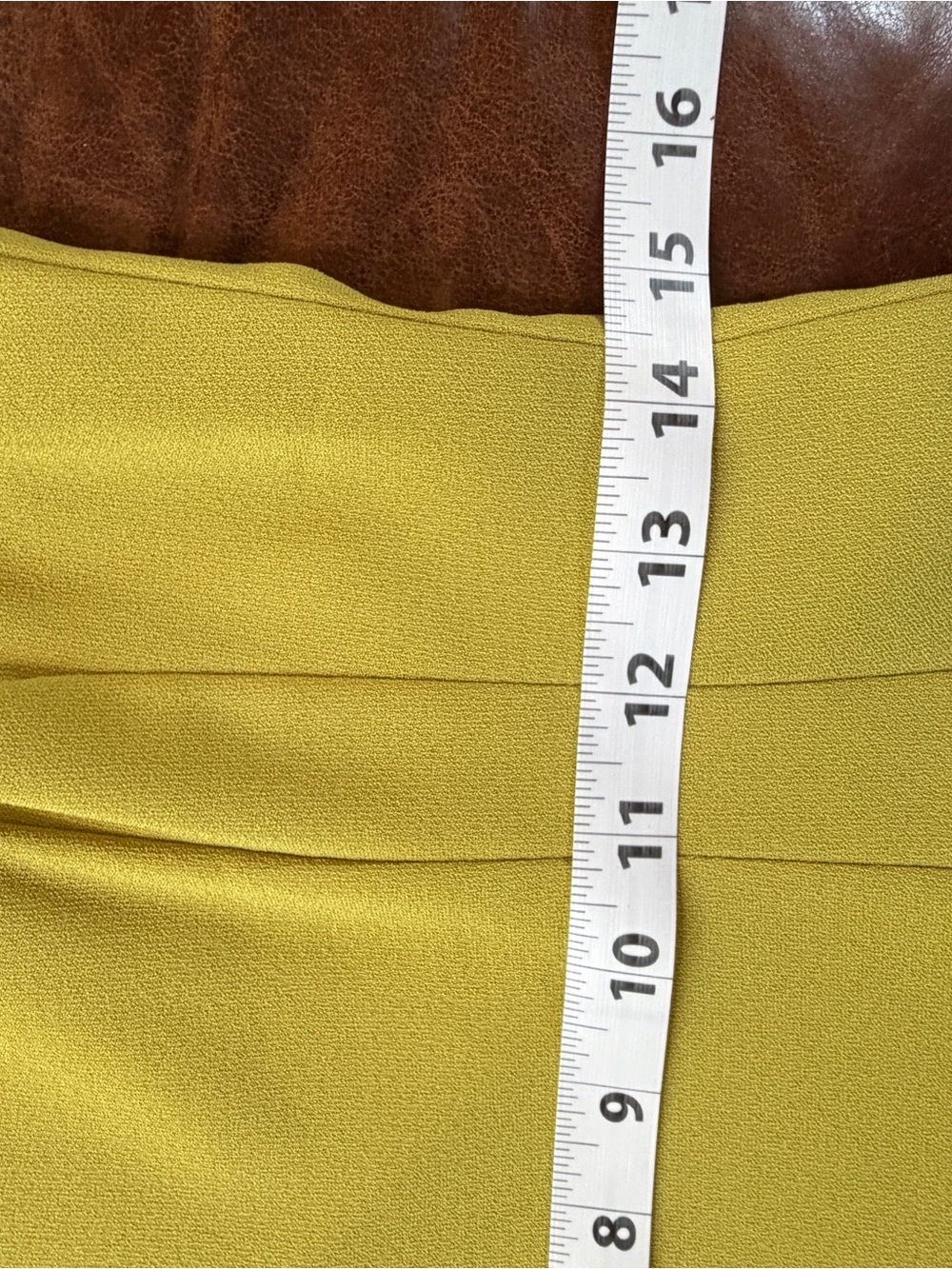 ABS Evening Allen Schwartz Chartreuse Beaded Hem Vintage Cocktail Pinup Dress - Picture 9 of 10